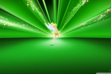 Tinkerbell Disney Green HD Desktop Wallpapers : Widescreen : High ...