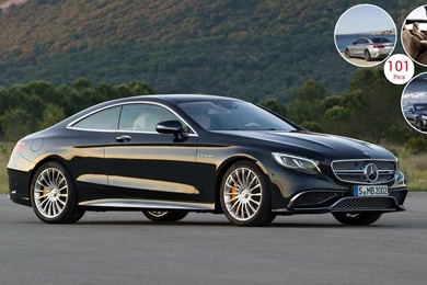 2015 Mercedes Benz S65 AMG Coupe (Anthracite Blue)   Side