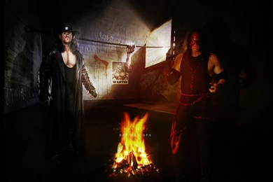 DeviantArt: More Like Wallpapers UnderTaker And Kane By BAT MAN GFX