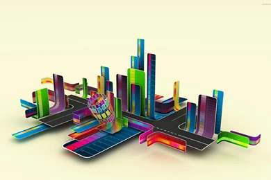 Chromatic Three dimensional Design 5997   Three dimensional Design ...