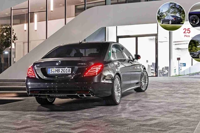 2014 Mercedes Benz S65 AMG   Rear