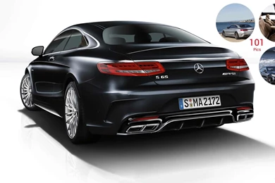 2015 Mercedes Benz S65 AMG Coupe   Rear