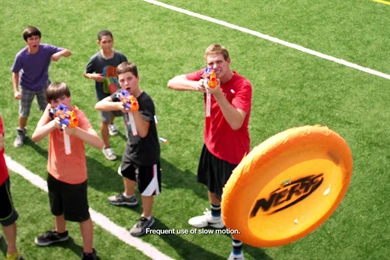 Nerf Perfect Shots   The Toss Up   YouTube