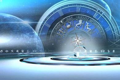 Virtual Set Astrology HD   YouTube