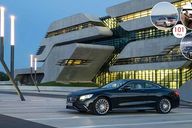 2015 Mercedes Benz S65 AMG Coupe (Anthracite Blue)   Side