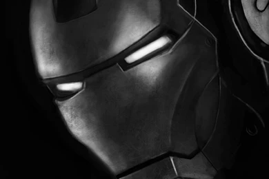 Black And White Iron Man By Sainz4 On DeviantArt