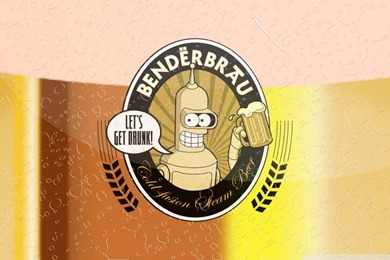 Futurama Bender Benderbrau HD Desktop Wallpapers : High Definition ...