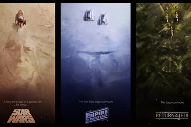 I Made A Wallpapers Of Three Fan Made Star Wars Posters : Reddit.com
