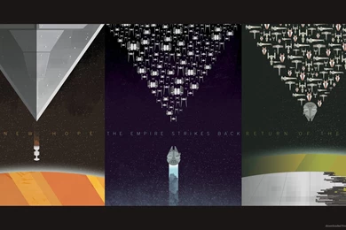 Download 1920x1080 Star Wars Original Sequel Trilogy Posters Wallpapers