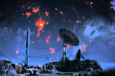 Mass Effect 3 Palaven Moon Menae Dreamscene Video Wallpapers   YouTube