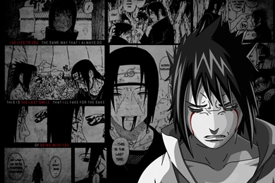 Naruto Shippuden Uchiha Itachi Uchiha Sasuke Manga Wallpapers ...