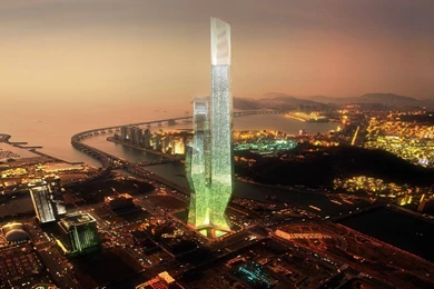 Download The Tall Neon Building Wallpaper, Tall Neon Building ...