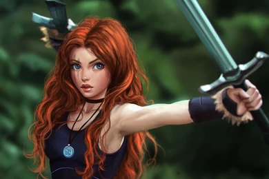 Fantasy Doll Girl Warrior Wallpapers   DreamLoveWallpapers