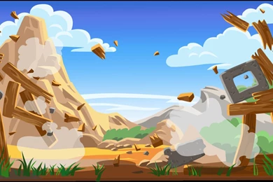 Background]Angry Birds Classic:Title Screen By Nikitabirds On ...