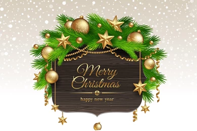 Merry Christmas And Happy New Year Wallpapers