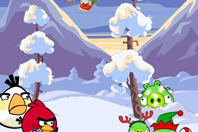 Angry Birds Seasons Custom iPhone Backgrounds