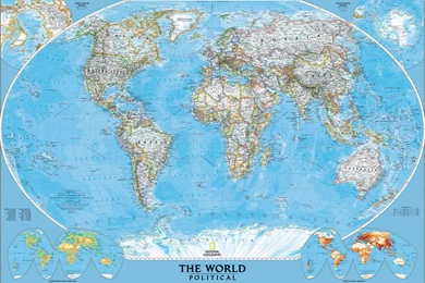 World Map Wallpapers