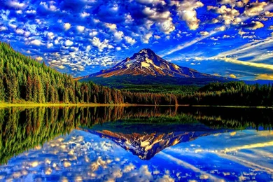 Amazing Earth Reflection >> HD Wallpaper, Get It Now!