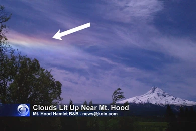 Ice Clouds Put On A Show In Northwest Skies