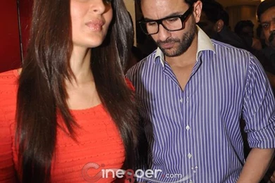 Saif Ali Khan, Kareena Kapoor Promote Agent Vinod