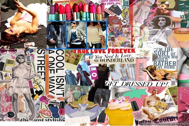 Fashion Collage Wallpapers   Crazy Frankenstein