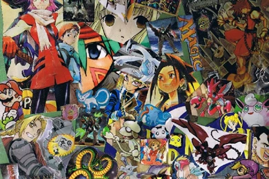 Anime Collage Wallpapers Attachment 14312   HD Wallpapers Site