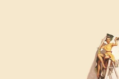 Vintage Pinup : Desktop And Mobile Wallpapers : Wallippo
