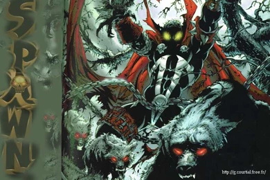 Wallpapers 2: Spawn, Spider Man, Smurfs, Spirou Marsupilami, Johan ...