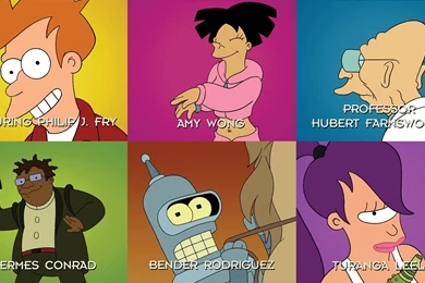 A Futurama Wallpapers Using The Intro From "Bender's Big Score" [OC ...