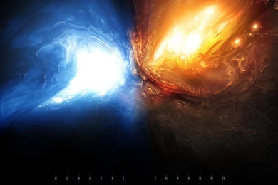 Fire And Ice Google Skins, Fire And Ice Google Backgrounds, Fire ...