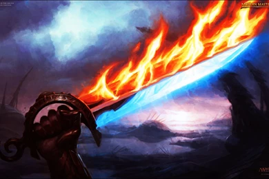 DeviantArt: More Like MTG: Sword Of Fire And Ice (Background) By ...