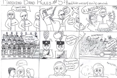 Marching Band Rules 1: We Cannot Make A Circle By Penguinangel2 On ...