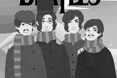 Nook Wallpaper: Beatles