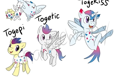 Togepi Evolution Line Pony Adoptables   CLOSED By Charbycharby On ...