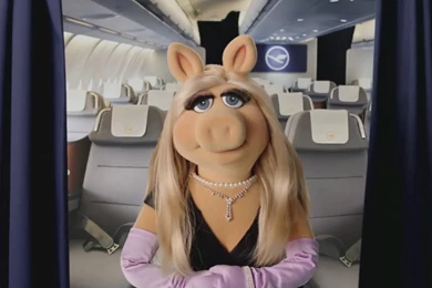 Join The Muppets: Miss Piggy's Flight Instructions