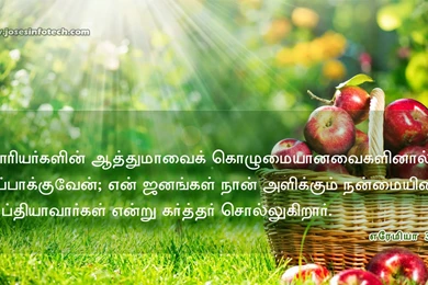 JOSESINFOTECH: Bible Wallpapers Jeremiah 31:14