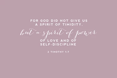 Golden Nugget Of Truth 2 Timothy 1:7 » With Grace & Gold