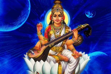 Free Goddess Saraswati HD Wallpapers