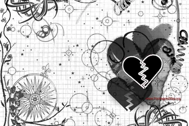 Emo Love Heart For Desktop Id: 1165   7HDWallpapers
