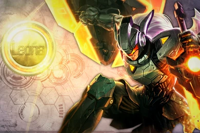 PROJECT: Leona Fan Art   League Of Legends Wallpapers