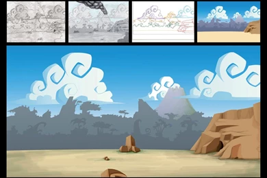 Prehistoric Backgrounds By Mr zhr On DeviantArt