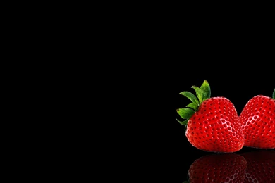 Apple Backgrounds Black Fruits Wallpapers Strawberry Wallpapers ...