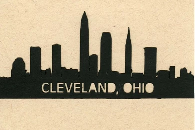 Skyline Of Cleveland Ohio