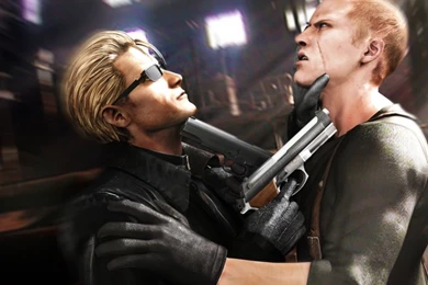 Download Wallpapers 1024x768 Albert Wesker, Resident Evil, Weapons ...