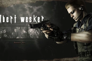 Albert Wesker From The Game Resident Evil HD Remaster Wallpapers ...