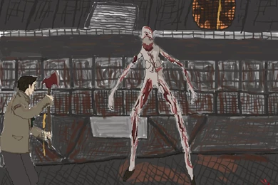 Silent Hill Homecoming: Scarlet And Alex Figth By Ellis Shepherd ...