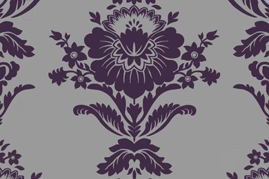 Justpict.com Purple And Silver Damask Wallpapers