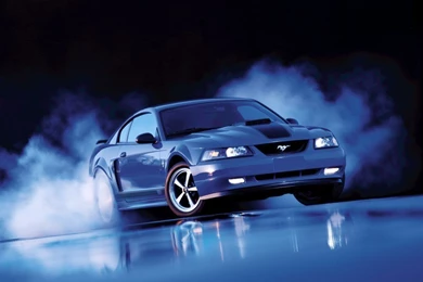 Ford Mustang Blue Drift Photos Of Ford Mustang Wallpaper: By Free ...