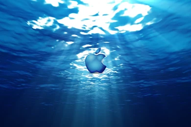 Download Wallpapers 1920x1080 Apple, Mac, Brand, Logo, Underwater ...