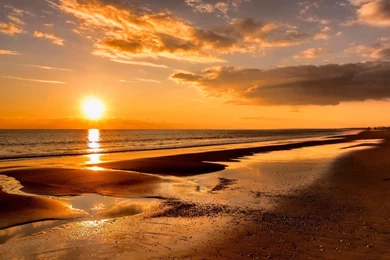 YouWall   Magnificent Beach Sunset Wallpapers   Wallpapers ...